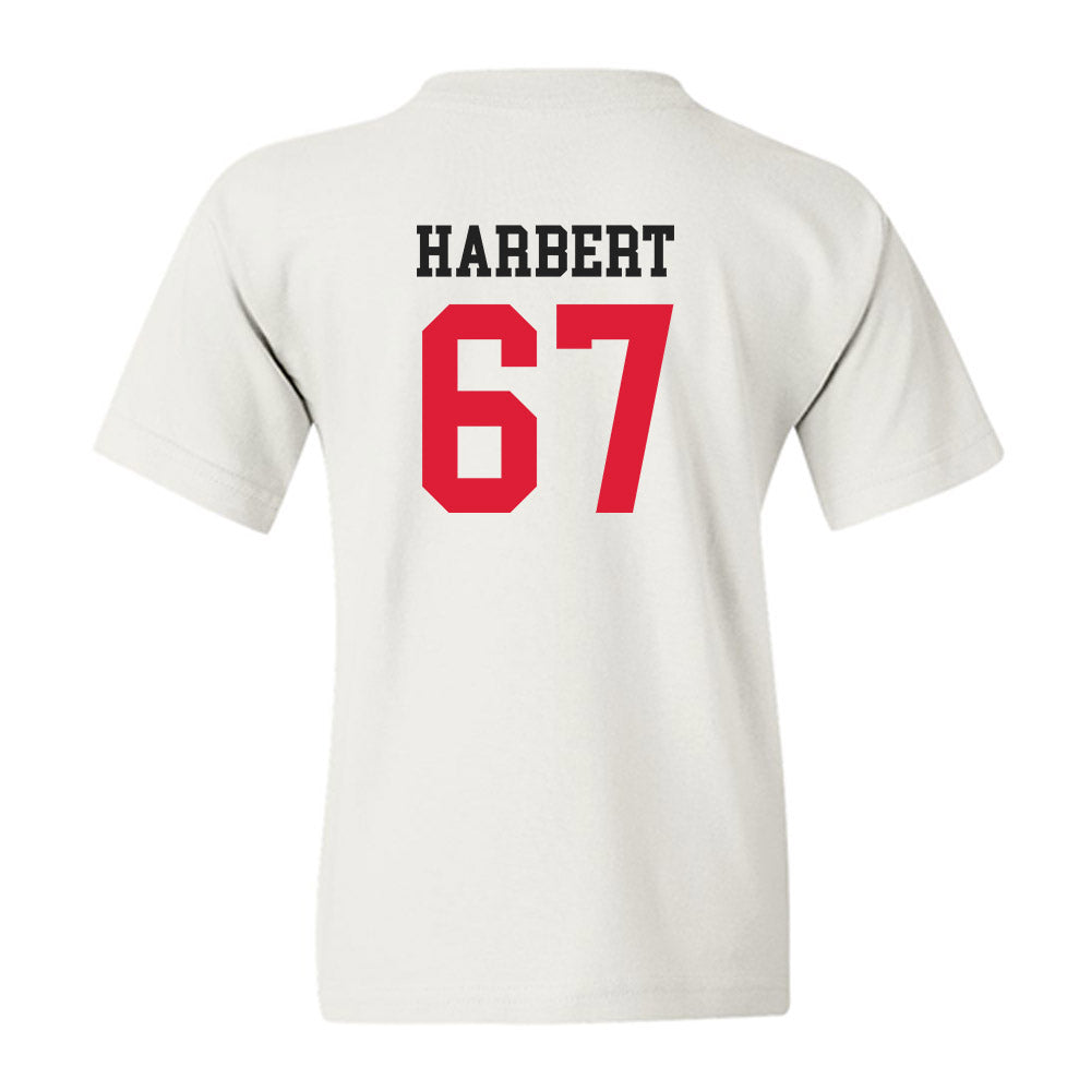 Lamar - NCAA Football : Marcus Harbert - Classic Shersey Youth T-Shirt-1