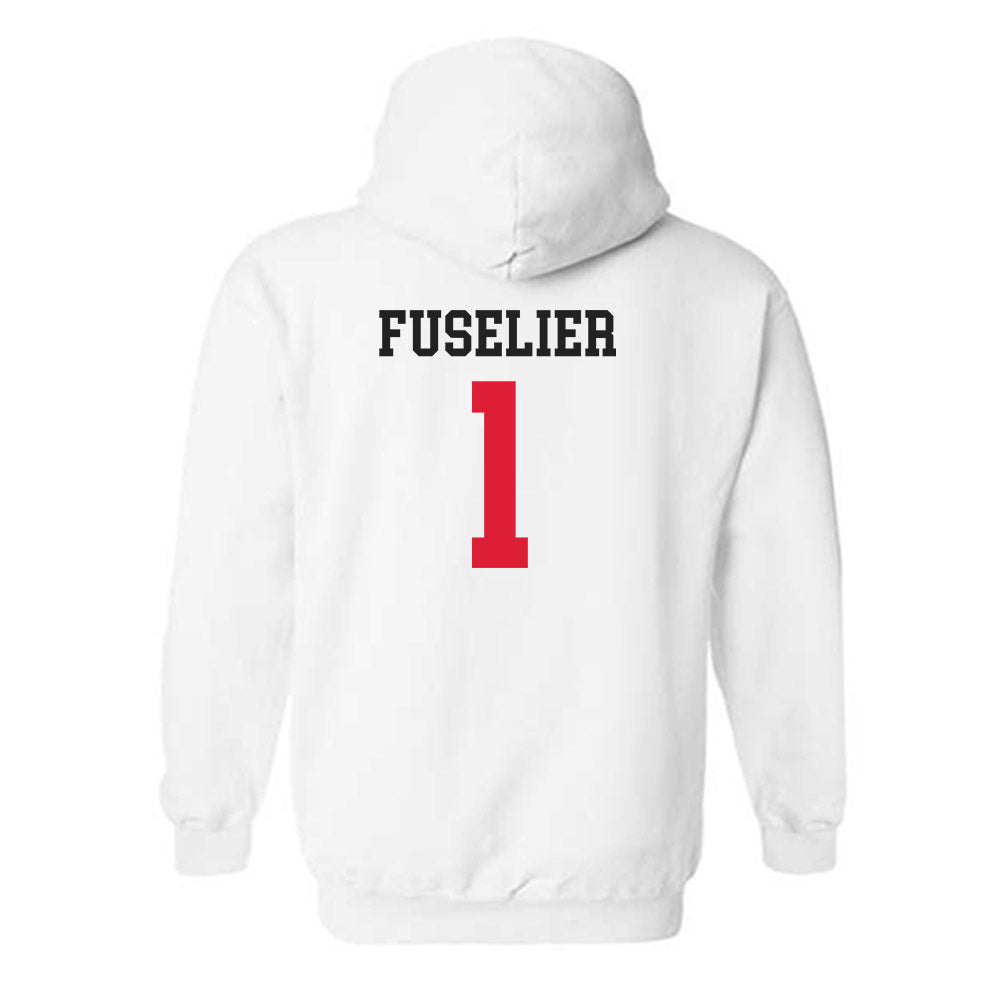 Lamar - NCAA Football : Kyndon Fuselier - Classic Shersey Hooded Sweatshirt-1