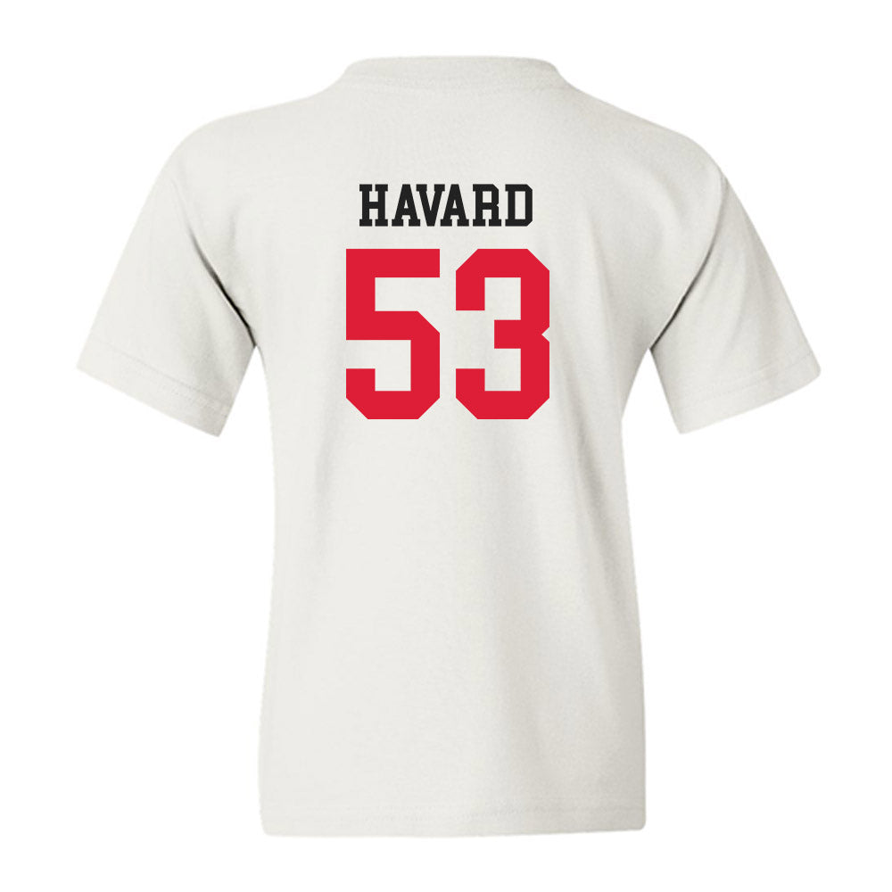 Lamar - NCAA Baseball : Peyton Havard - Classic Shersey Youth T-Shirt-1