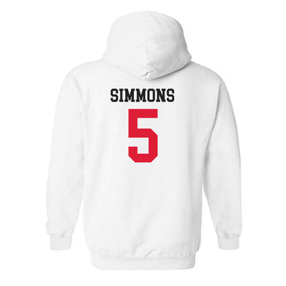 Lamar - NCAA Football : Brit Simmons - Classic Shersey Hooded Sweatshirt-1