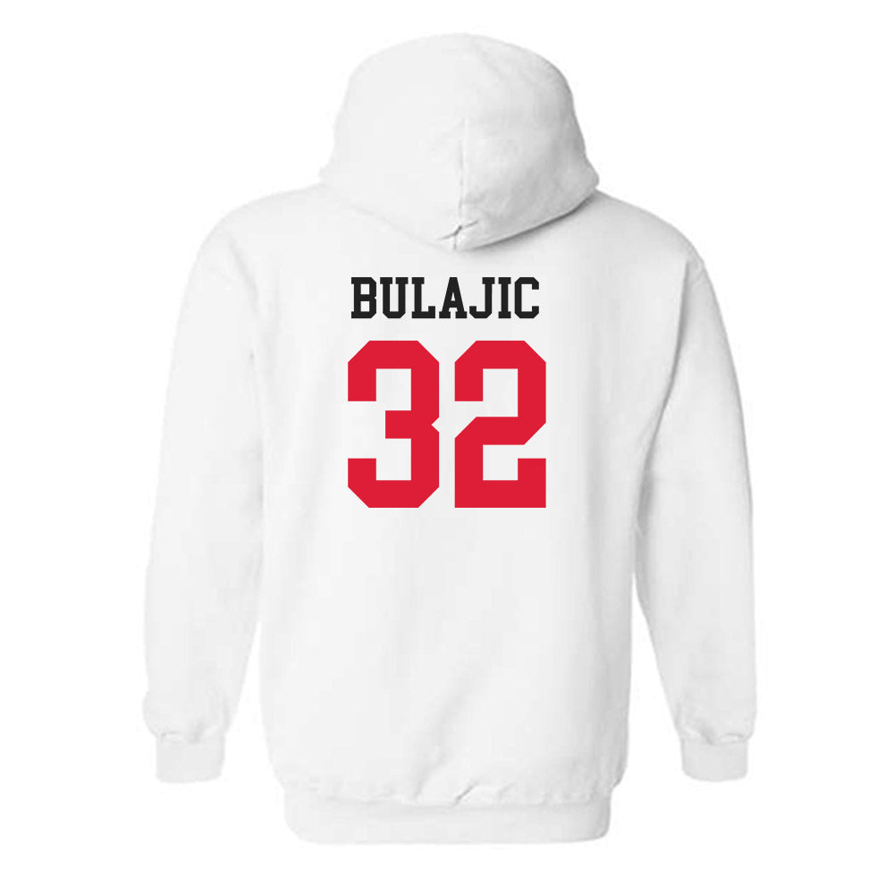 Lamar - NCAA Men's Basketball : Janko Bulajic - Classic Shersey Hooded Sweatshirt-1