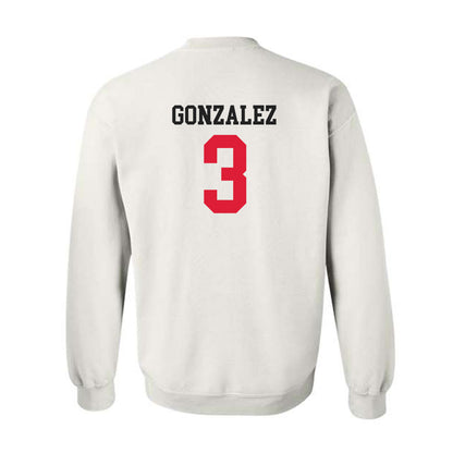 Lamar - NCAA Women's Volleyball : Alexa Gonzalez - Classic Shersey Crewneck Sweatshirt-1