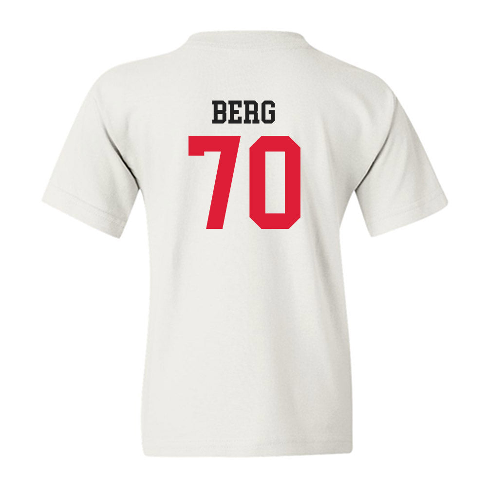 Lamar - NCAA Football : Tyric Berg - Classic Shersey Youth T-Shirt-1