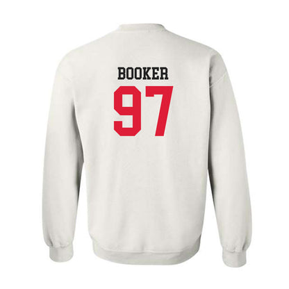 Lamar - NCAA Football : Christian Booker - Classic Shersey Crewneck Sweatshirt-1
