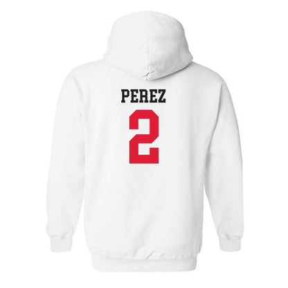 Lamar - NCAA Baseball : Andres Perez - Hooded Sweatshirt