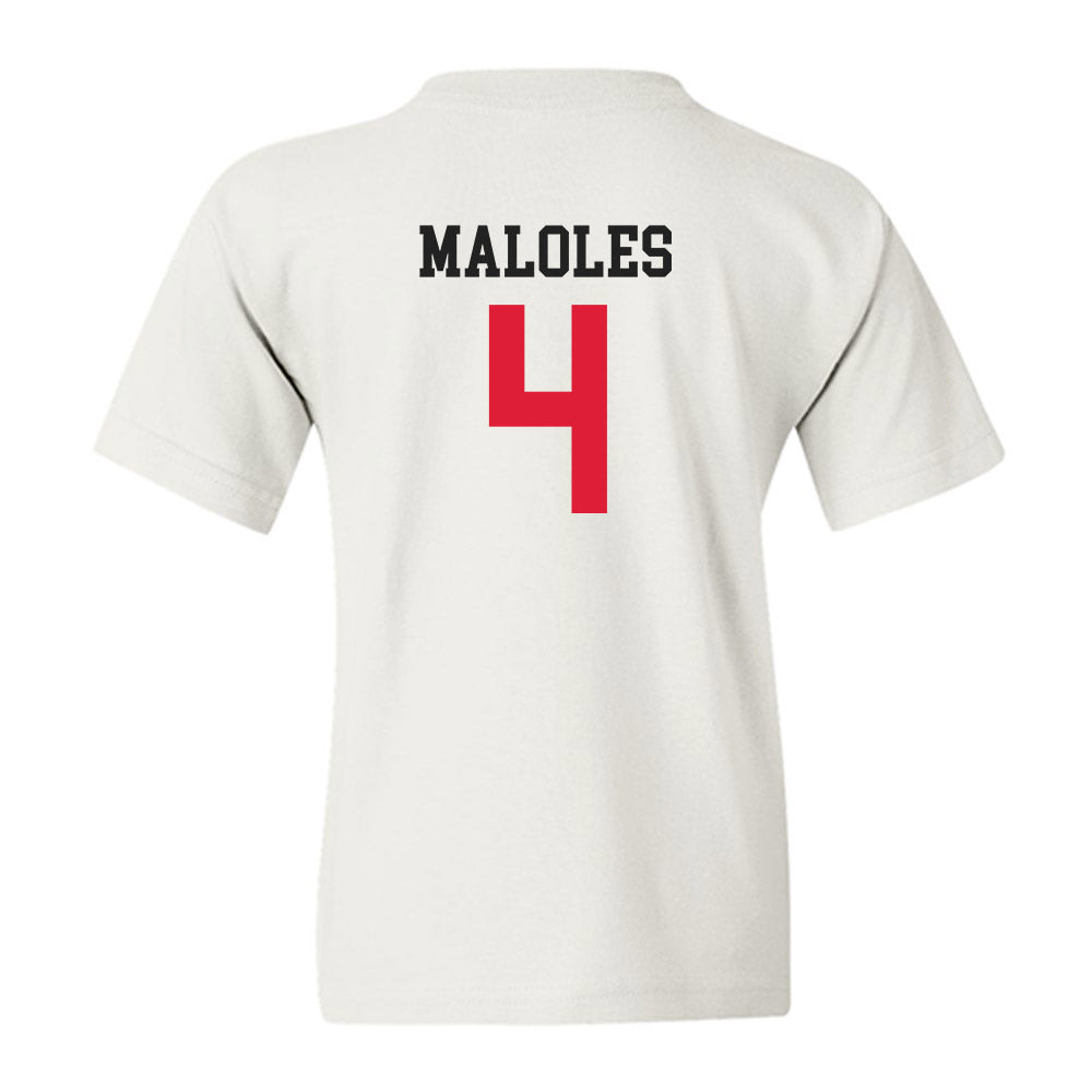 Lamar - NCAA Football : Royce Maloles - Classic Shersey Youth T-Shirt-1
