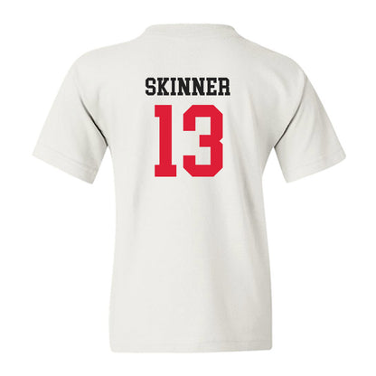 Lamar - NCAA Baseball : Zak Skinner - Classic Shersey Youth T-Shirt-1