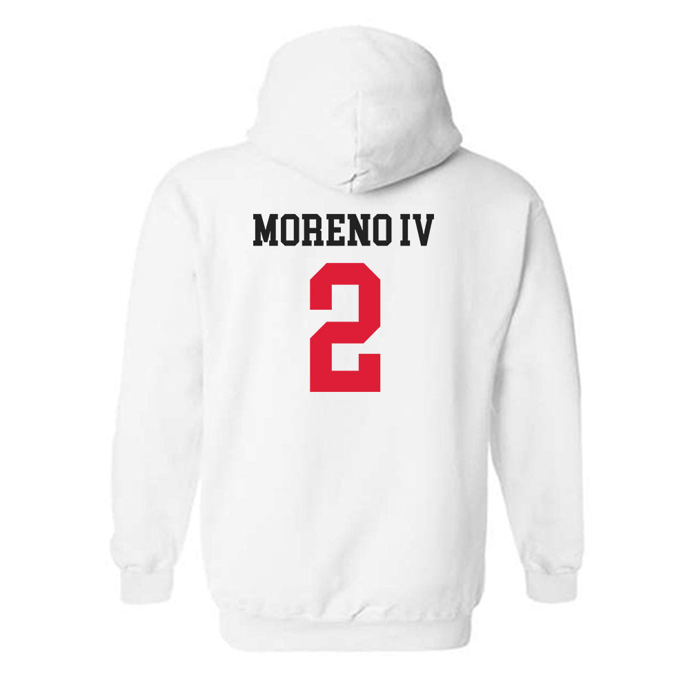 Lamar - NCAA Baseball : Heladio Moreno IV - Classic Shersey Hooded Sweatshirt-1