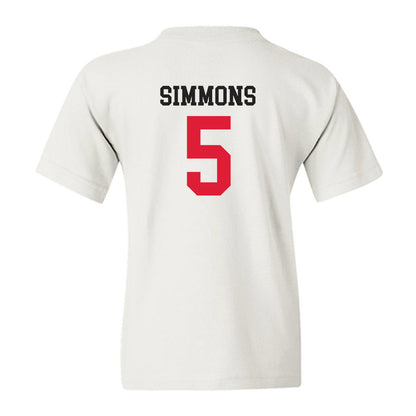 Lamar - NCAA Football : Brit Simmons - Classic Shersey Youth T-Shirt-1