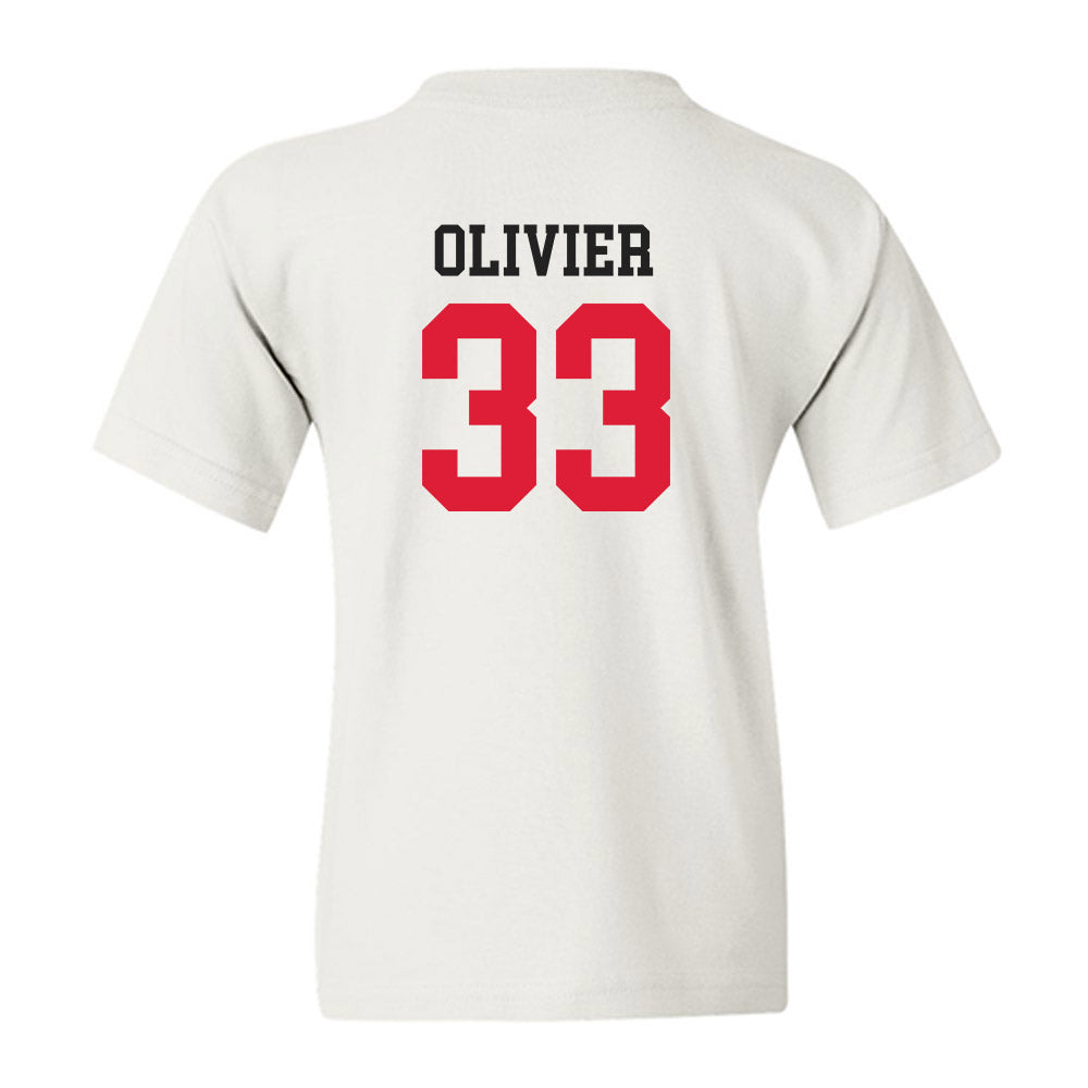 Lamar - NCAA Baseball : Christopher Olivier - Classic Shersey Youth T-Shirt-1