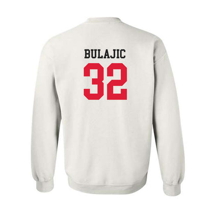 Lamar - NCAA Men's Basketball : Janko Bulajic - Classic Shersey Crewneck Sweatshirt-1