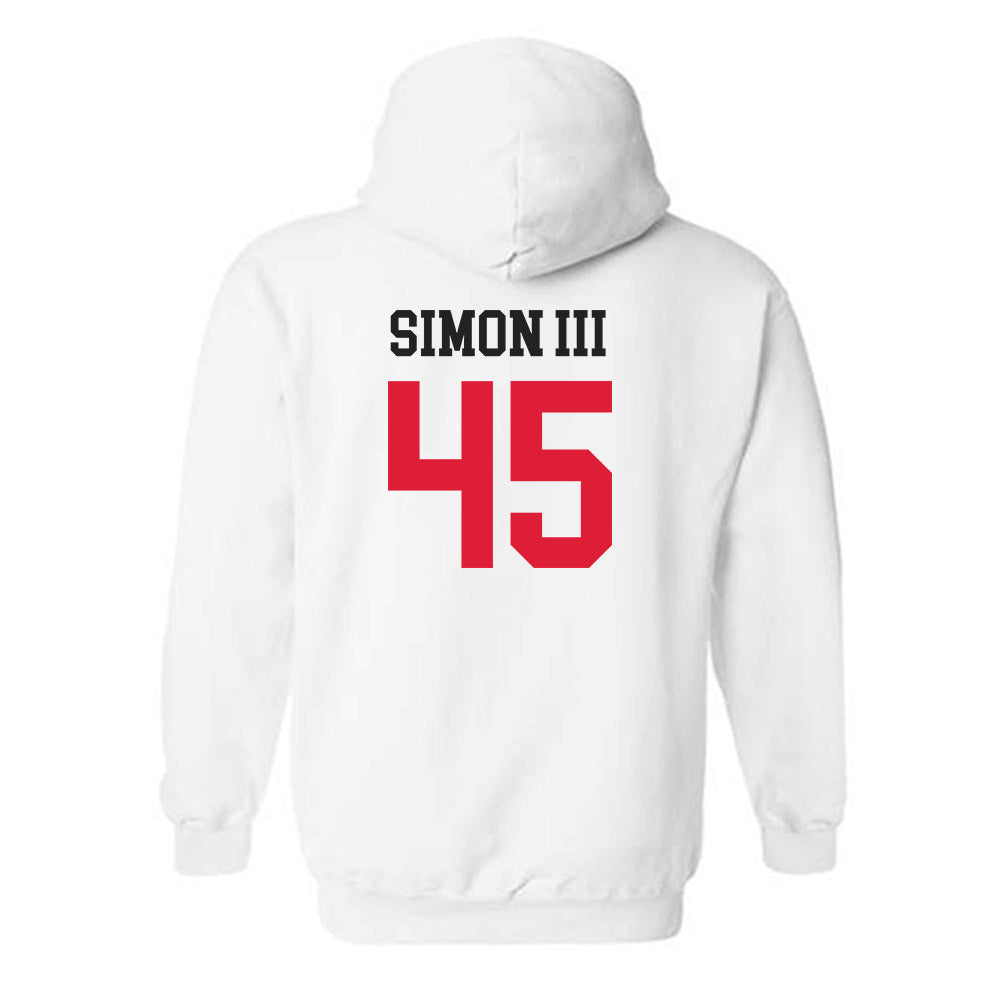 Lamar - NCAA Football : Albert Simon III - Classic Shersey Hooded Sweatshirt-1