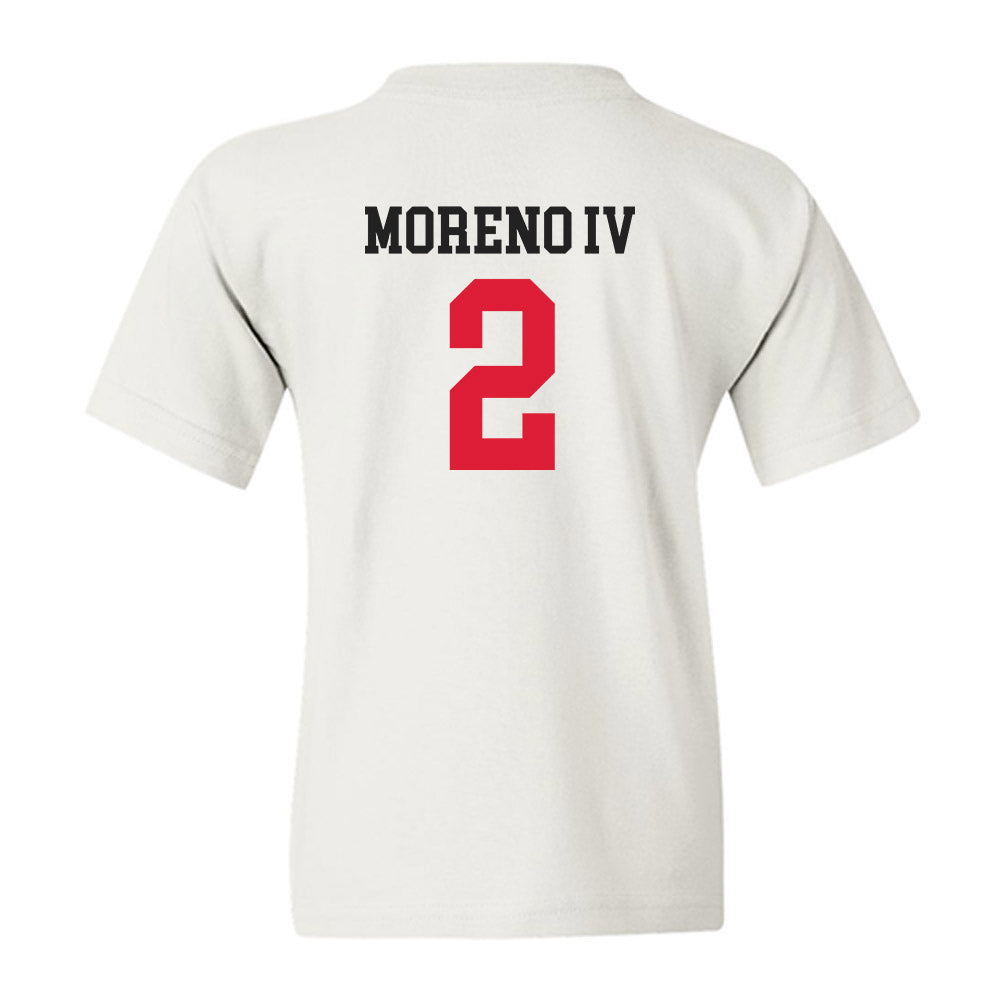 Lamar - NCAA Baseball : Heladio Moreno IV - Classic Shersey Youth T-Shirt-1
