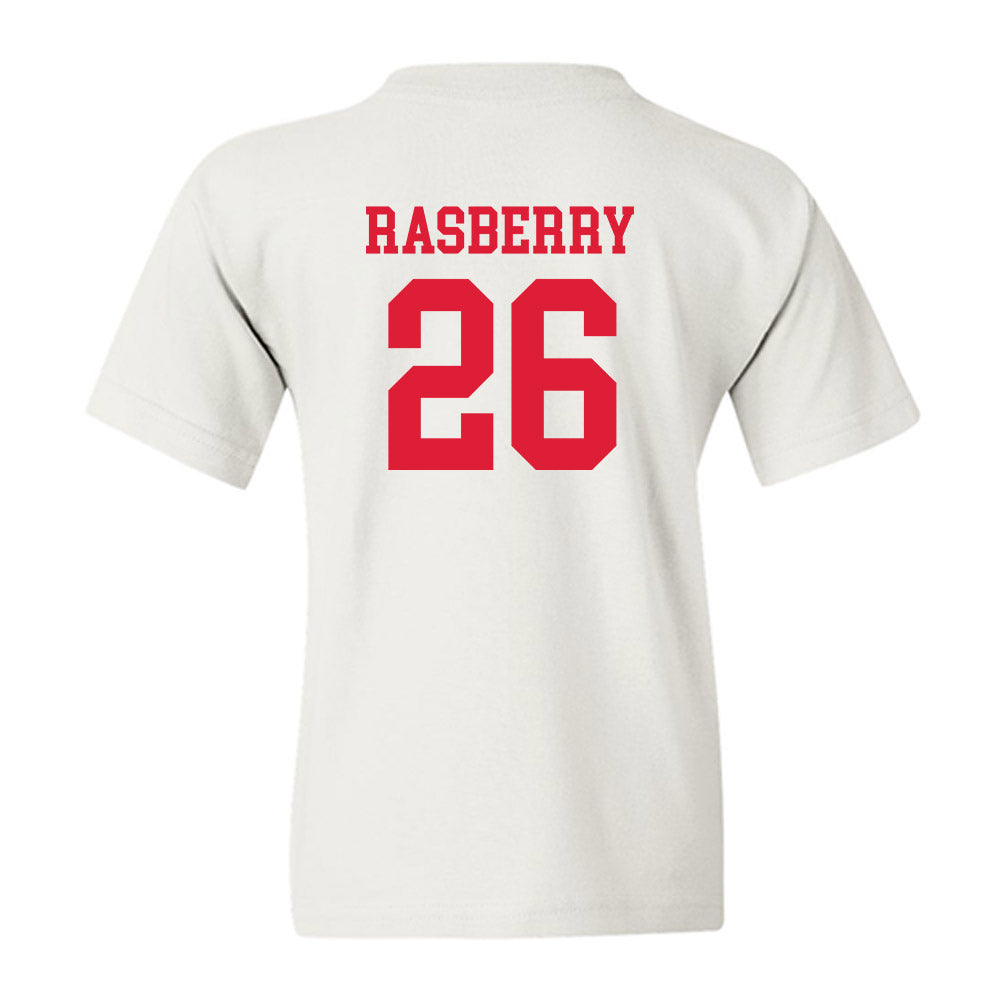 Lamar - NCAA Football : Omarion Rasberry - Classic Shersey Youth T-Shirt-1