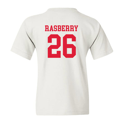 Lamar - NCAA Football : Omarion Rasberry - Classic Shersey Youth T-Shirt-1