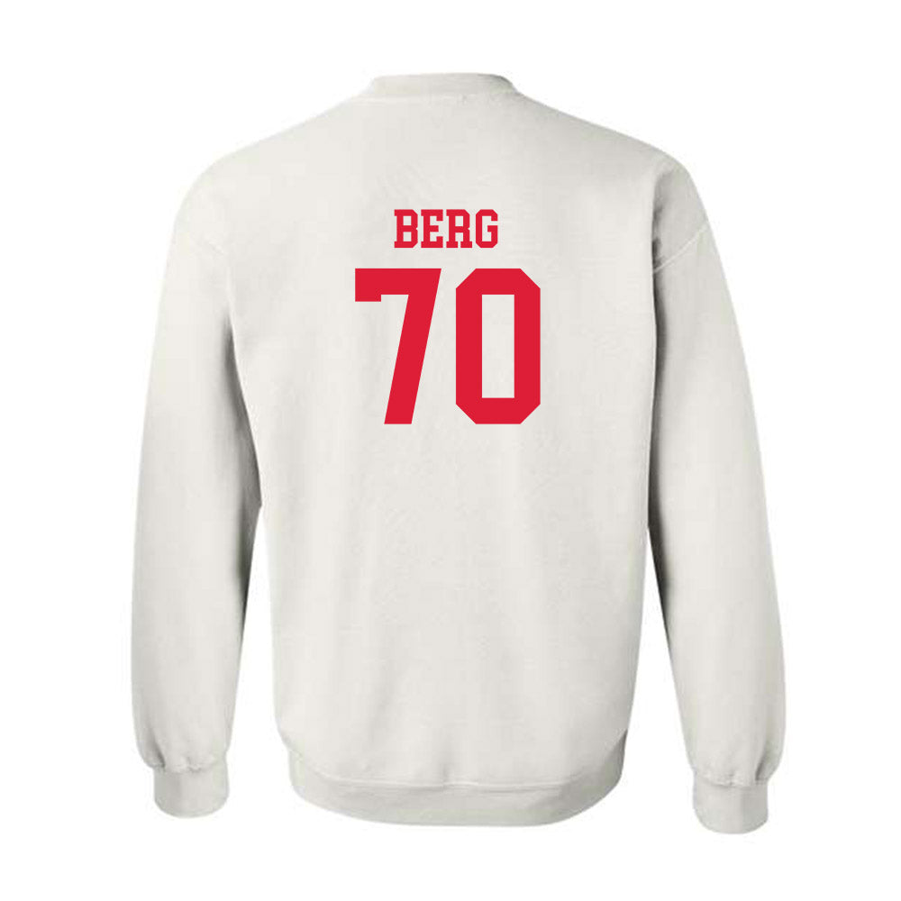 Lamar - NCAA Football : Tyric Berg - Classic Shersey Crewneck Sweatshirt-1
