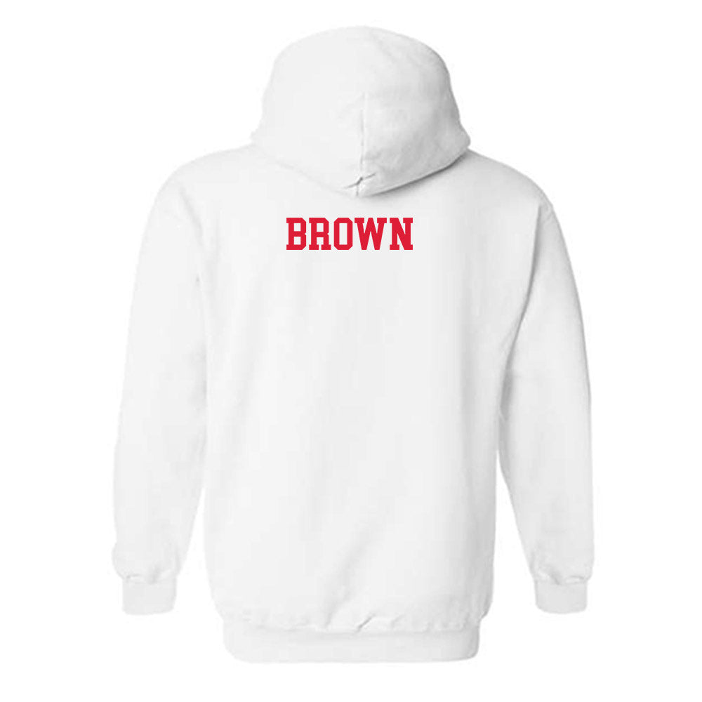 Lamar - NCAA Women's Track & Field : Ahmasia Brown - Classic Shersey Hooded Sweatshirt-1