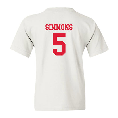Lamar - NCAA Football : Brit Simmons - Classic Shersey Youth T-Shirt-1