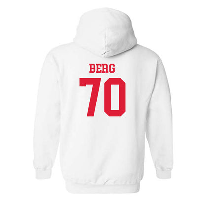 Lamar - NCAA Football : Tyric Berg - Classic Shersey Hooded Sweatshirt-1