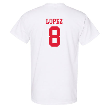 Lamar - NCAA Baseball : Mark Lopez - Classic Shersey T-Shirt-1