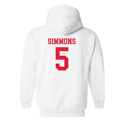 Lamar - NCAA Football : Brit Simmons - Classic Shersey Hooded Sweatshirt-1