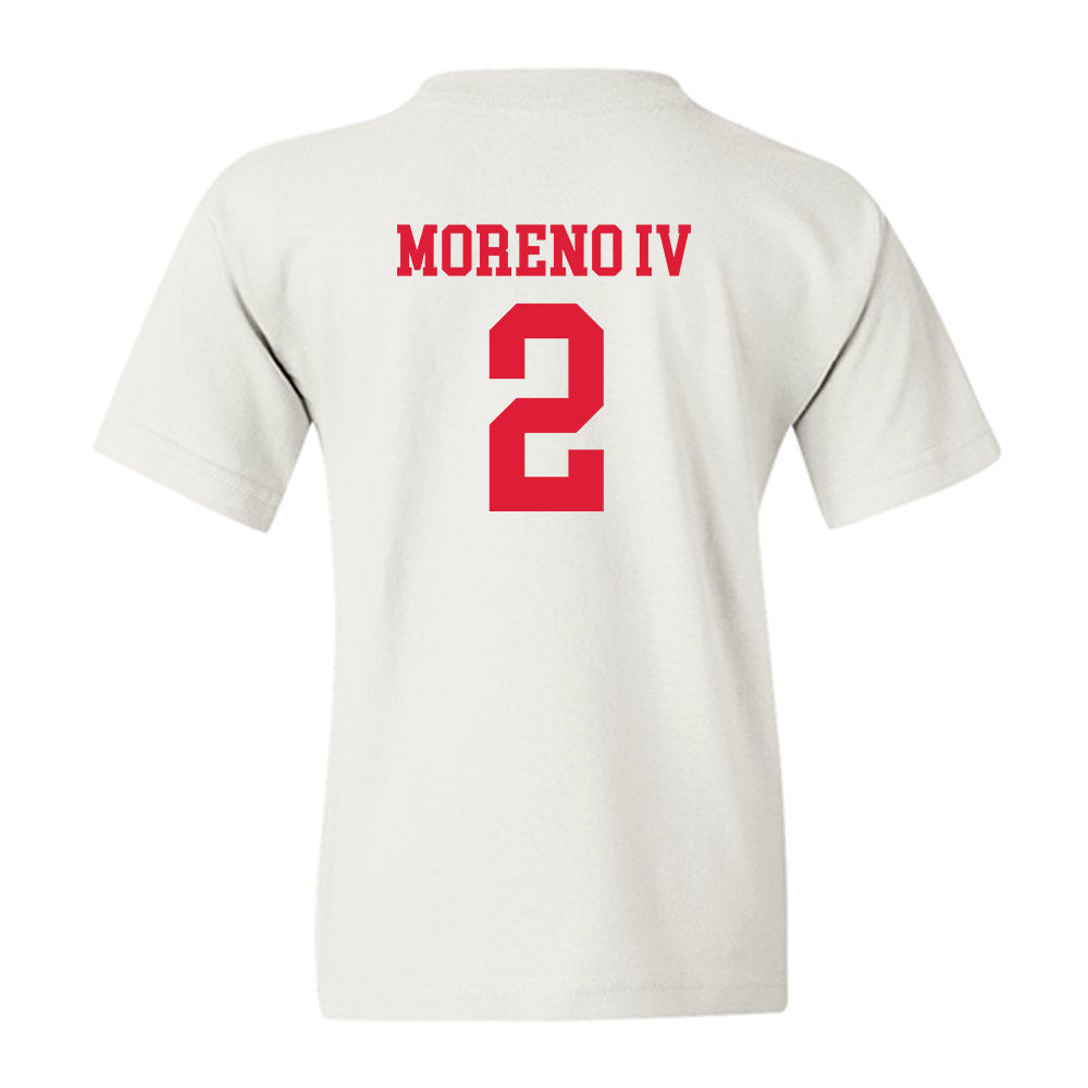 Lamar - NCAA Baseball : Heladio Moreno IV - Classic Shersey Youth T-Shirt-1