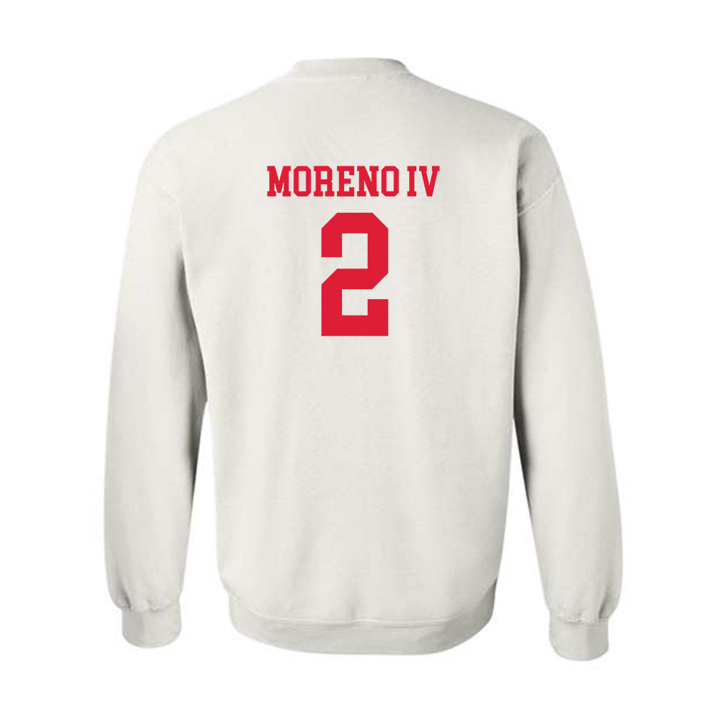 Lamar - NCAA Baseball : Heladio Moreno IV - Classic Shersey Crewneck Sweatshirt-1