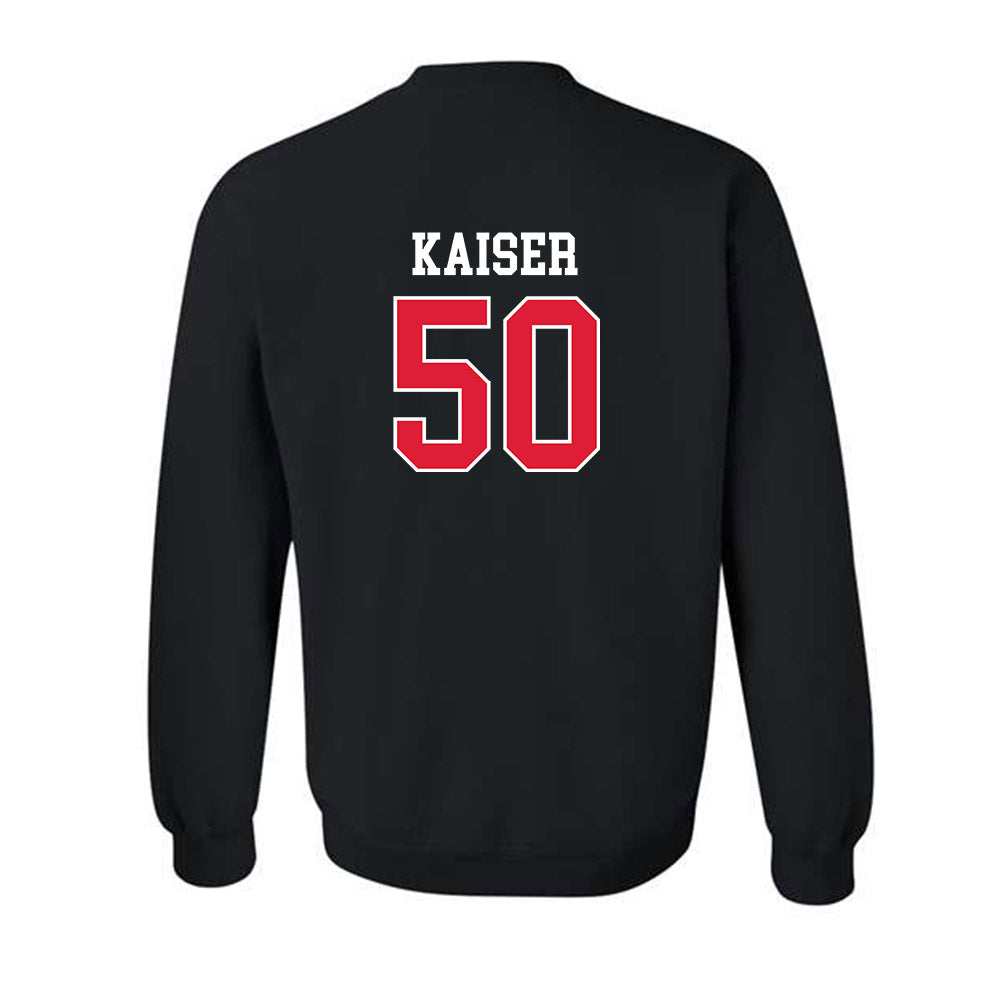 Lamar - NCAA Baseball : Connor Kaiser - Classic Shersey Crewneck Sweatshirt-1