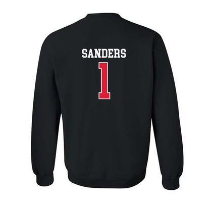 Lamar - NCAA Men's Basketball : Quinton Sanders - Classic Shersey Crewneck Sweatshirt-1