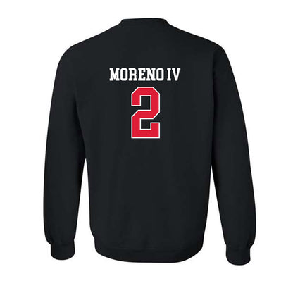 Lamar - NCAA Baseball : Heladio Moreno IV - Classic Shersey Crewneck Sweatshirt-1