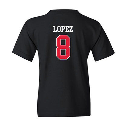 Lamar - NCAA Baseball : Mark Lopez - Classic Shersey Youth T-Shirt-1