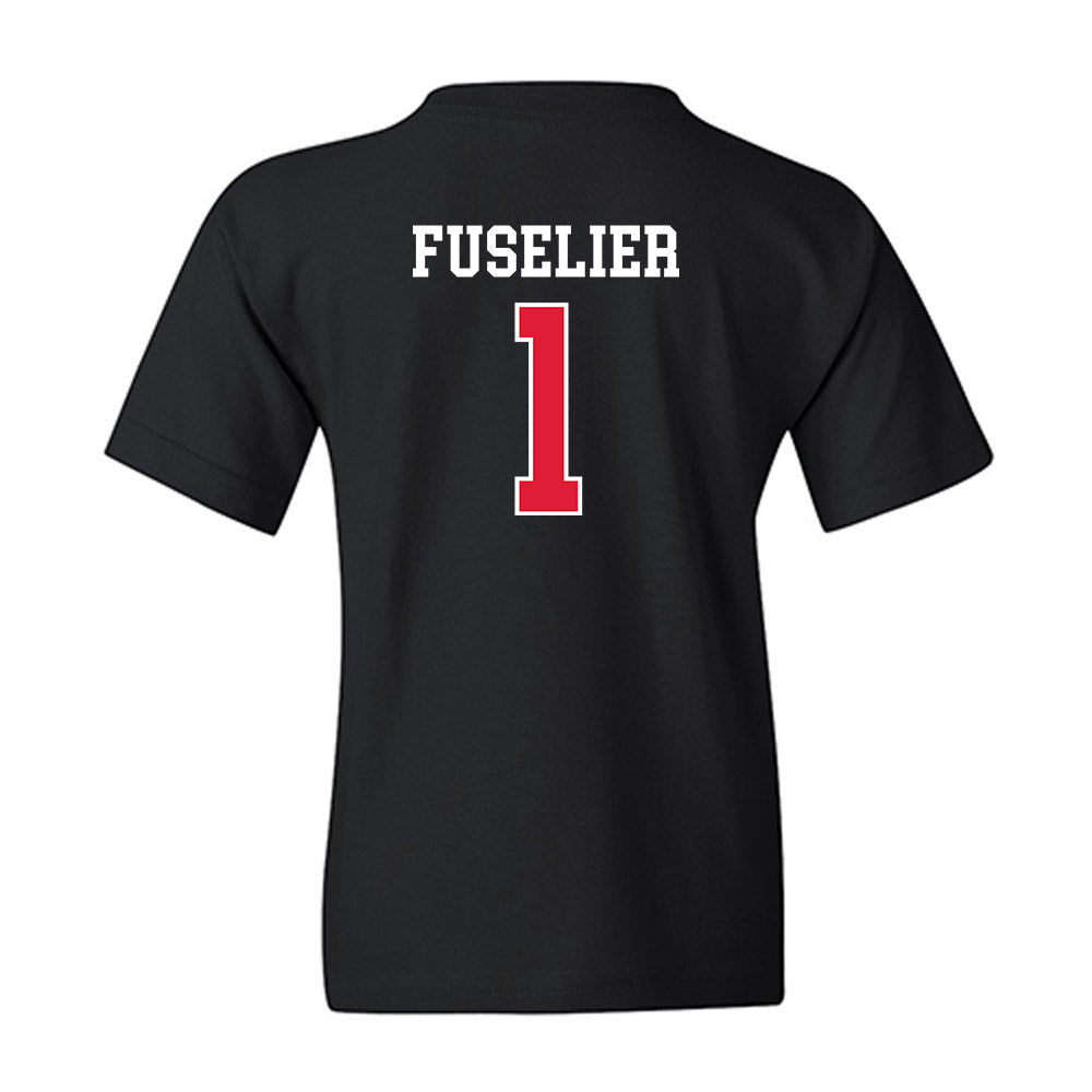 Lamar - NCAA Football : Kyndon Fuselier - Classic Shersey Youth T-Shirt-1