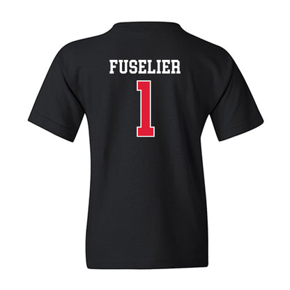 Lamar - NCAA Football : Kyndon Fuselier - Classic Shersey Youth T-Shirt-1