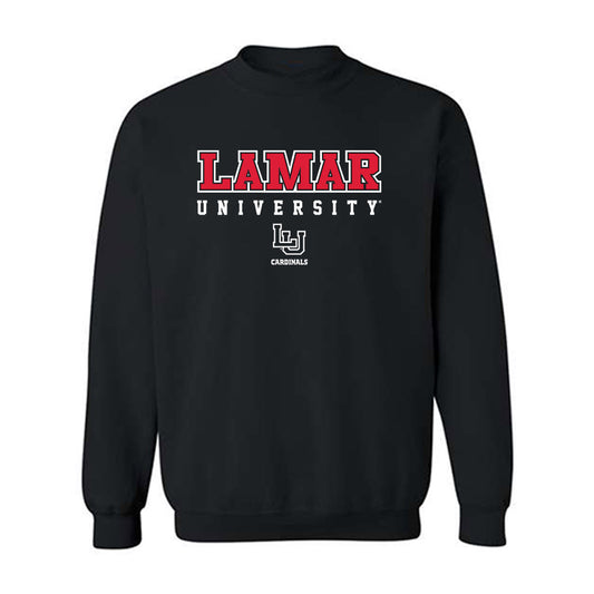 Lamar - NCAA Baseball : Heladio Moreno IV - Classic Shersey Crewneck Sweatshirt-0