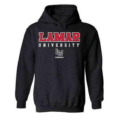 Lamar - NCAA Men's Track & Field : Joshua Harmon - Classic Shersey Hooded Sweatshirt-0