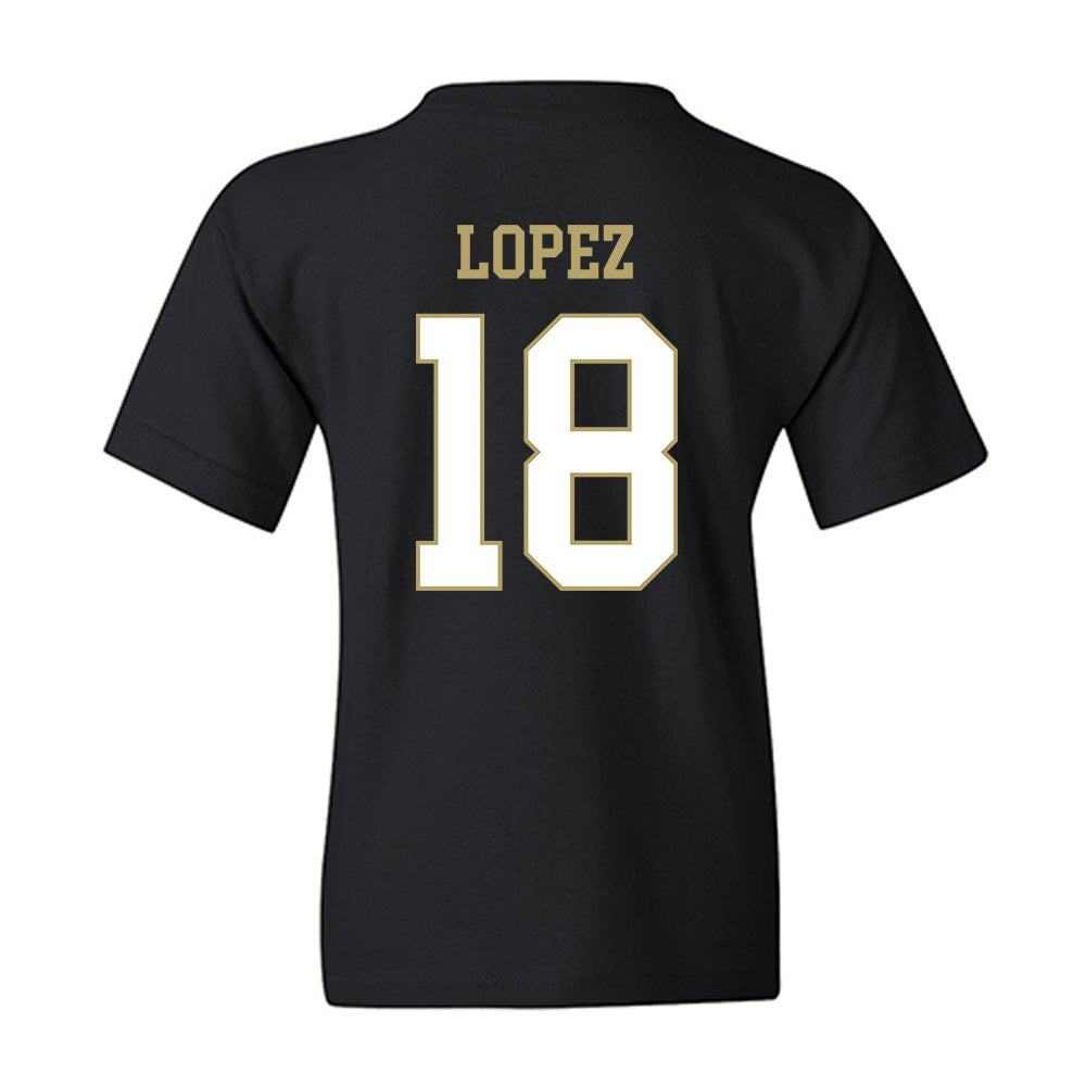 Central Florida - NCAA Men's Soccer : Javier Lopez - Classic Shersey Youth T-Shirt-1