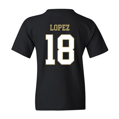 Central Florida - NCAA Men's Soccer : Javier Lopez - Classic Shersey Youth T-Shirt-1