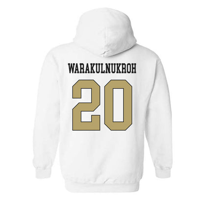 Central Florida - NCAA Men's Basketball : Poohpha Warakulnukroh - Classic Shersey Hooded Sweatshirt-1