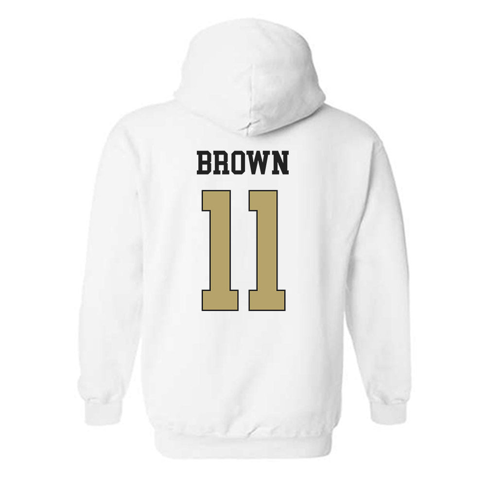 Central Florida - NCAA Football : Jacurri Brown - Classic Shersey Hooded Sweatshirt-1