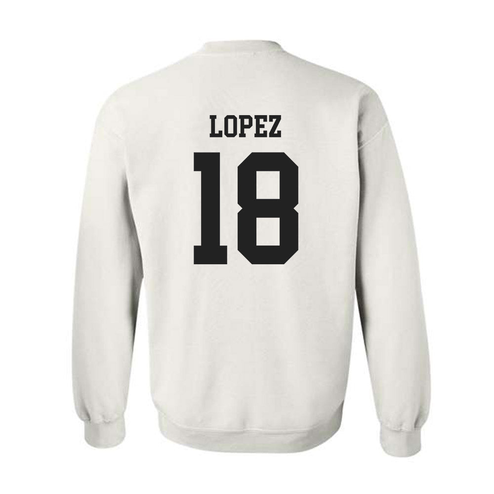 Central Florida - NCAA Men's Soccer : Javier Lopez - Classic Shersey Crewneck Sweatshirt-1