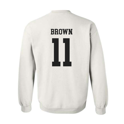 Central Florida - NCAA Football : Jacurri Brown - Classic Shersey Crewneck Sweatshirt-1