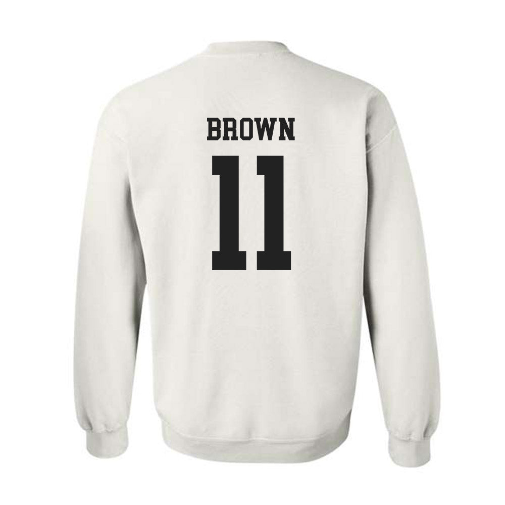 Central Florida - NCAA Football : Jacurri Brown - Classic Shersey Crewneck Sweatshirt-1