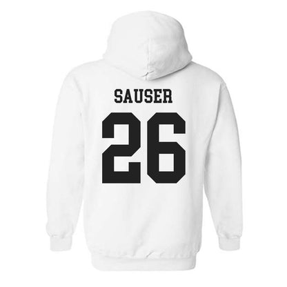 Central Florida - NCAA Baseball : Matt Sauser - Classic Shersey Hooded Sweatshirt-1