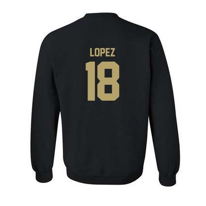 Central Florida - NCAA Men's Soccer : Javier Lopez - Classic Shersey Crewneck Sweatshirt-1