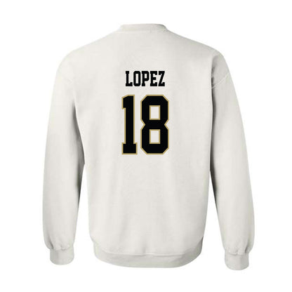 Central Florida - NCAA Men's Soccer : Javier Lopez - Classic Shersey Crewneck Sweatshirt-1