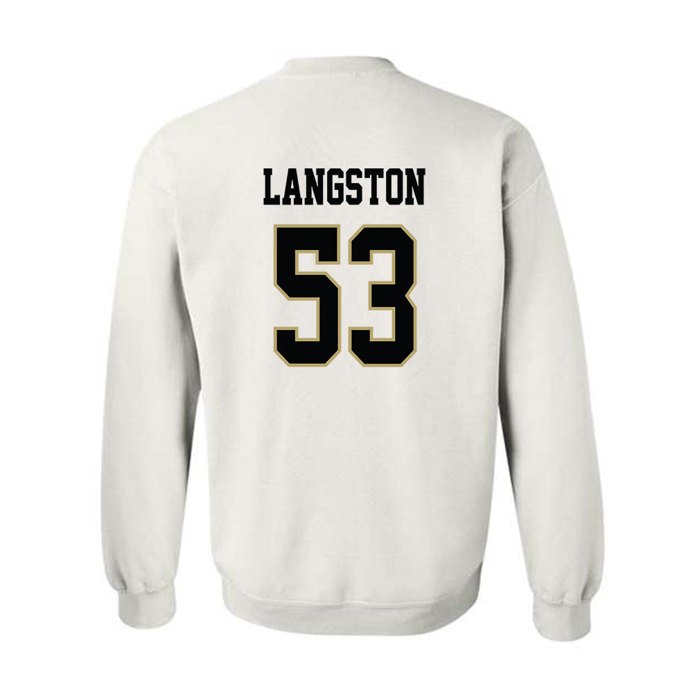 Central Florida - NCAA Football : Laparka Langston - Classic Shersey Crewneck Sweatshirt-1