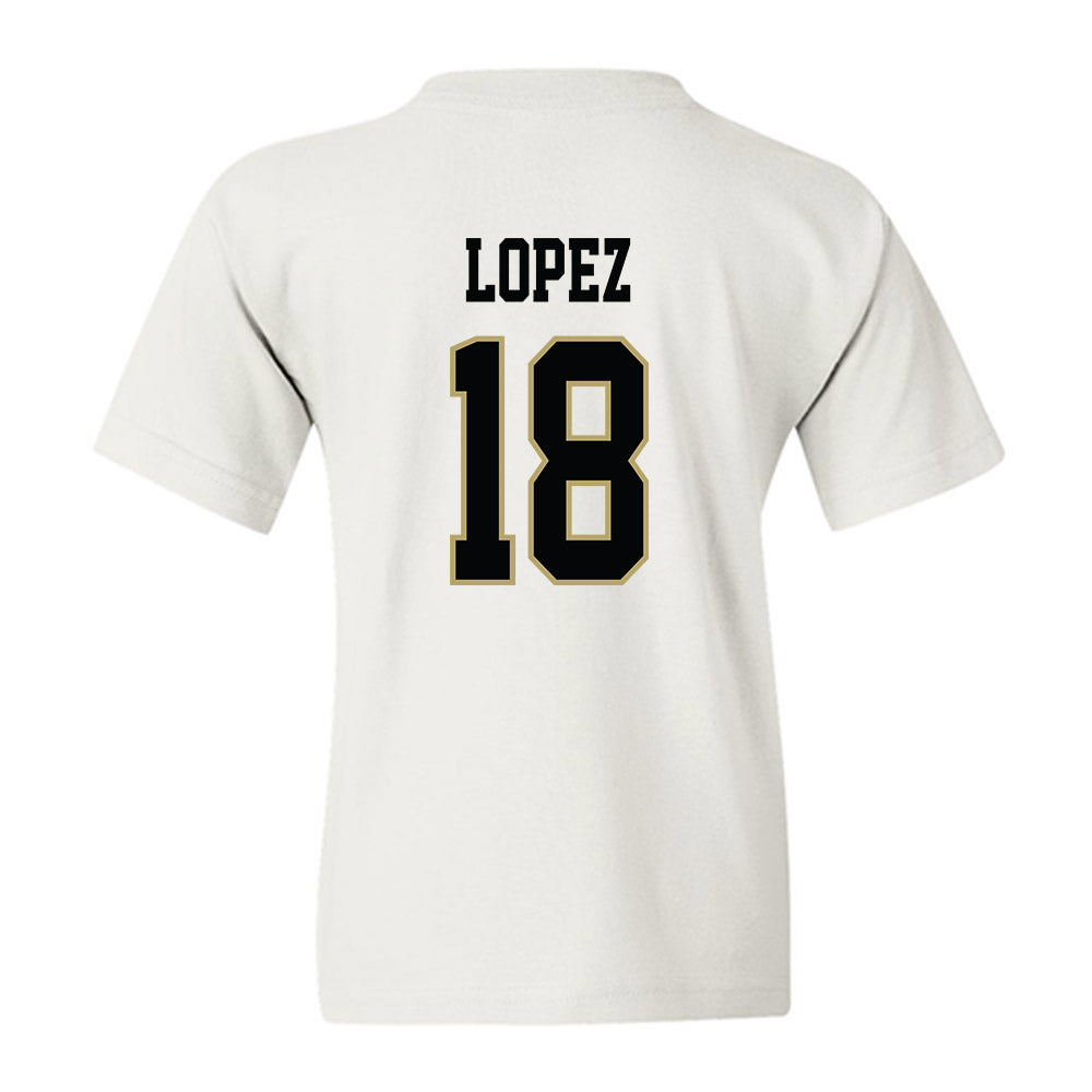 Central Florida - NCAA Men's Soccer : Javier Lopez - Classic Shersey Youth T-Shirt-1