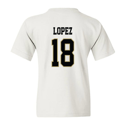 Central Florida - NCAA Men's Soccer : Javier Lopez - Classic Shersey Youth T-Shirt-1