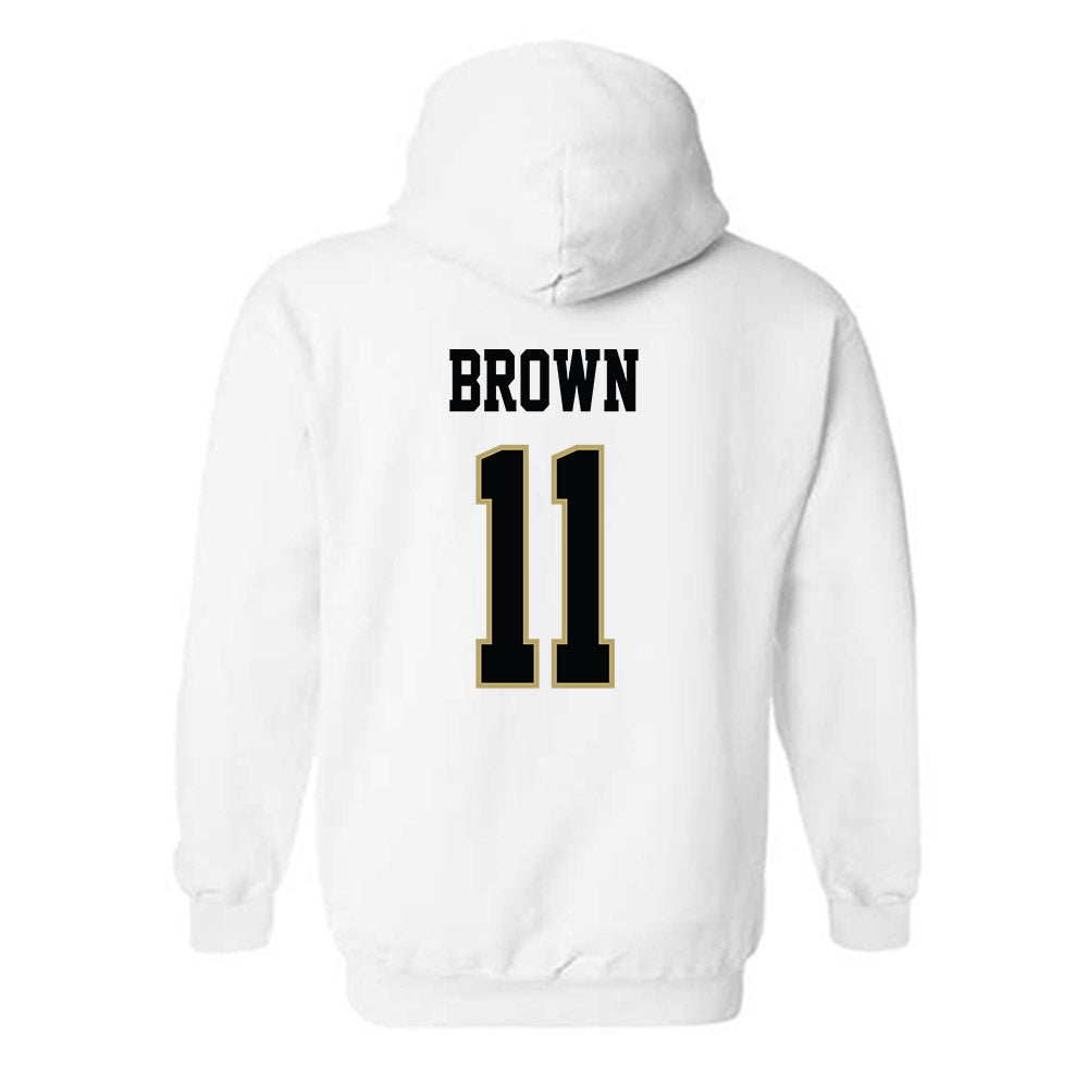 Central Florida - NCAA Football : Jacurri Brown - Classic Shersey Hooded Sweatshirt-1