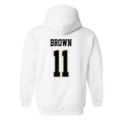 Central Florida - NCAA Football : Jacurri Brown - Classic Shersey Hooded Sweatshirt-1